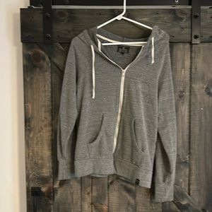 United By Blue Grey Zip Up Jacket Size Medium